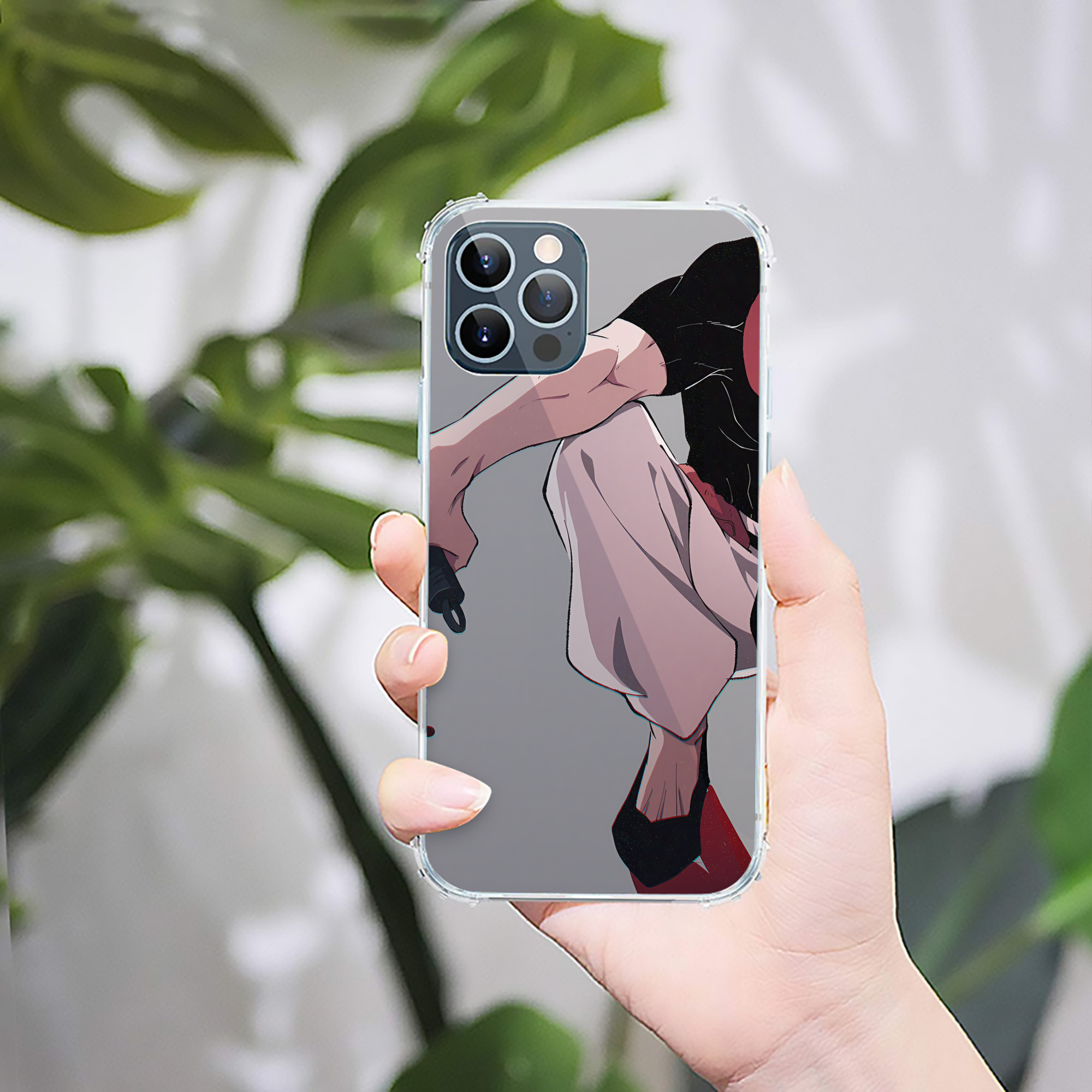 （画像用） SPY×FAMILY间谍家家酒 【iPhone 12シリーズ対応】透明スマホケース（クリアソフトケース）